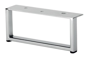 Nóżka meblowa 200x100mm, Chrom