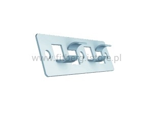 KLIPS ŚLIZGOWY DO LISTW WYKOŃCZENIOWYCH