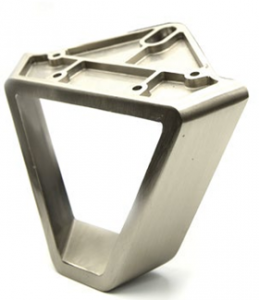 Noga - SL 037 - wysokość 150 mm - inox/czarny