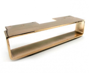 Noga - SL 023 - wymiary 40x225x50, chrom/różowy chrom