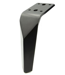 Noga - SL 017 - wysokość: 150 mm, inox/chrom/czarny