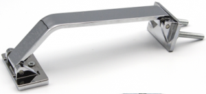 Zawias zagłówka sofy - mechanizm bezzapadkowy wykonany ze stali nierdzewnej