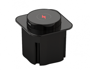 Ładowarka bezprzewodowa + 2USB  DC12V/2.5A -  wbudowany zasilacz i przewód zasilający