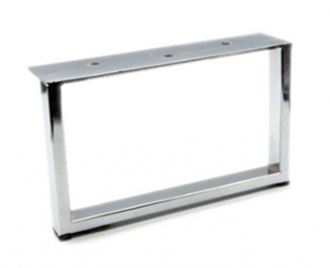 Noga okno L - SL 026 - wysokość: 130 mm, chrom