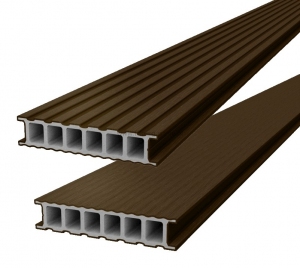 Deska tarasowa PRIME ciemny brąz