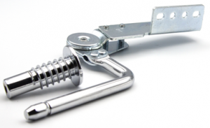 Mechanizm zapadkowy zagłówka sofy SH LONG B - chrom/stal nierdzewna