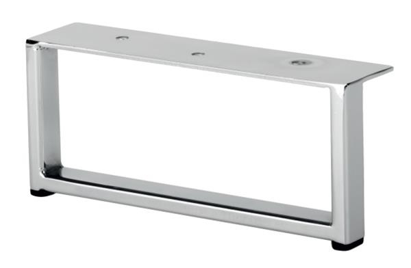 Nóżka meblowa 200x100mm, Chrom