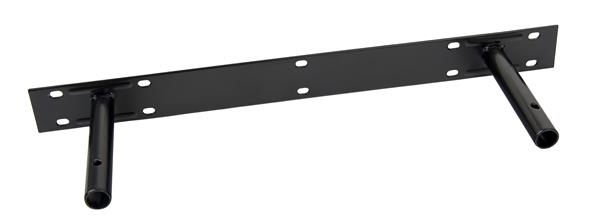 Podpórka półki podwójna Φ16x120mm z płytką