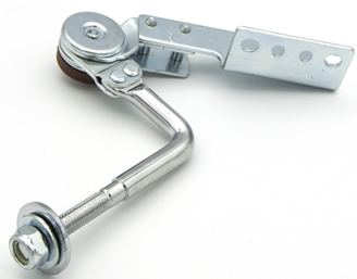 Mechanizm zapadkowy zagłówka sofy SH LONG AUTOMAT ze sprężyną zwrotną  - chrom/stal nierdzewna