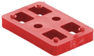 Kostka murarska czerwona 10 mm