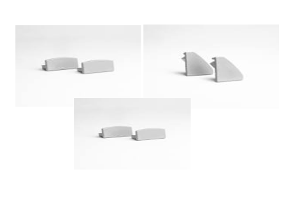 Zaślepki do profili aluminiowych