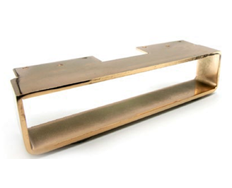 Noga - SL 023 - wymiary 40x225x50, chrom/różowy chrom