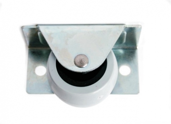 Rolka Φ 38x40mm, gumowana, montaż boczny