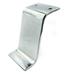 Noga z drążka - SL 016 - wysokość: 120 mm, chrom