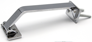 Zawias zagłówka sofy - mechanizm bezzapadkowy wykonany ze stali nierdzewnej