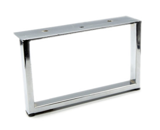 Noga okno L - SL 026 - wysokość: 130 mm, chrom