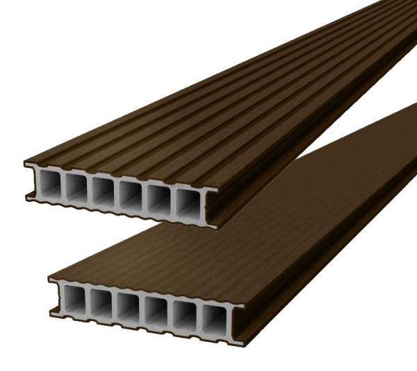 Deska tarasowa PRIME ciemny brąz