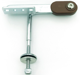 Mechanizm zapadkowy zagłówka sofy SH223 - chrom/stal nierdzewna