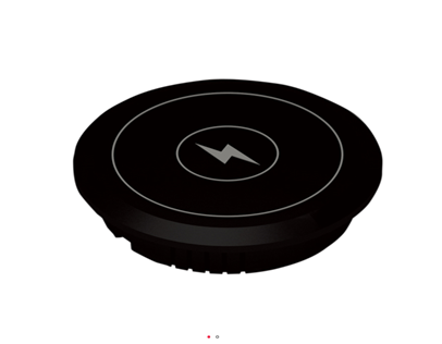 Ładowarka bezprzewodowa DC5V/2.5A - wbudowany zasilacz i przewód zasilający